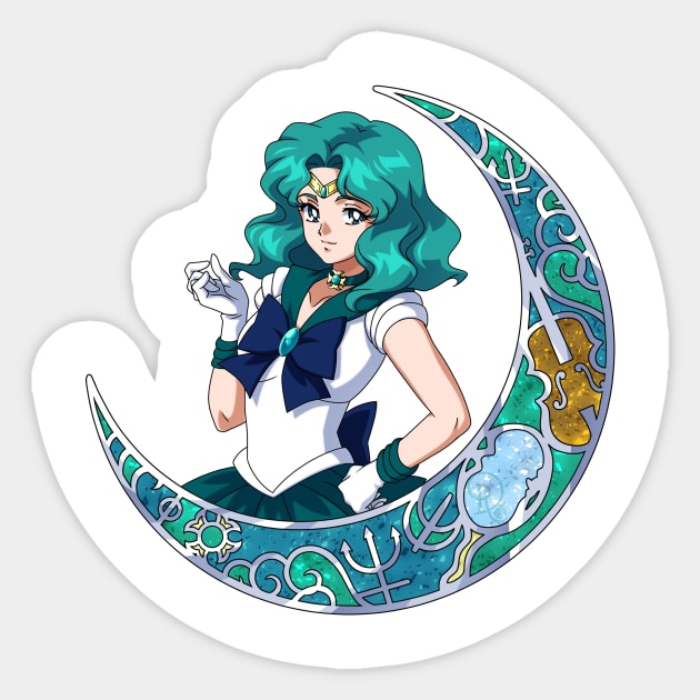 Neptune Sticker by DracheaRannak